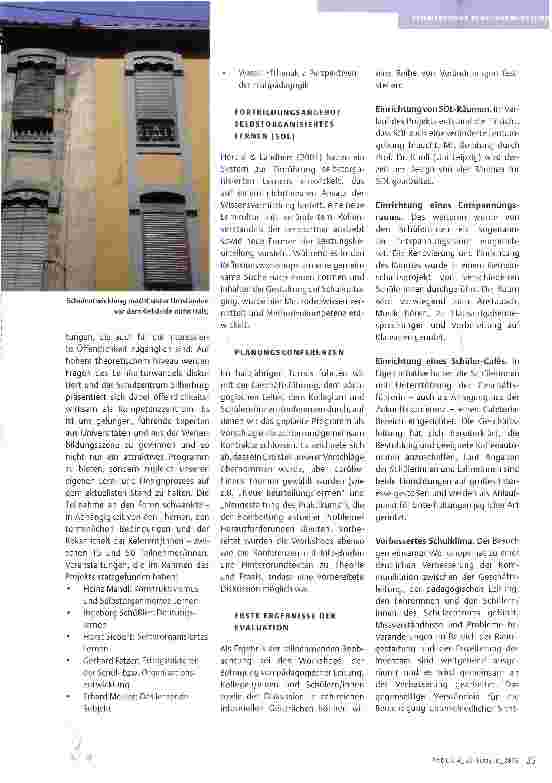 Vorschauseite 6: ANDERS MACHEN? ANDERS WERDEN!