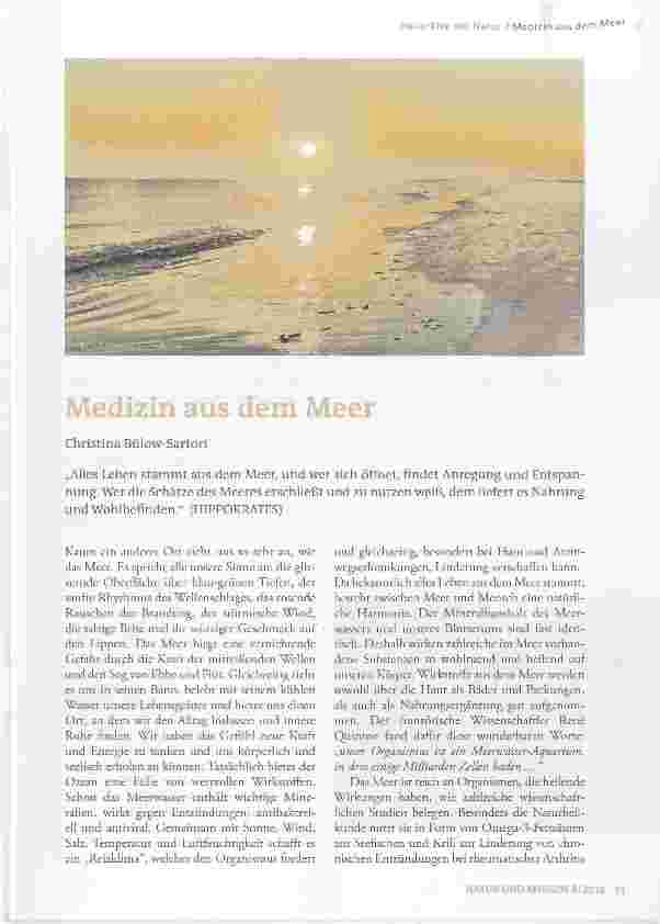Vorschauseite 1: Medizin aus dem Meer