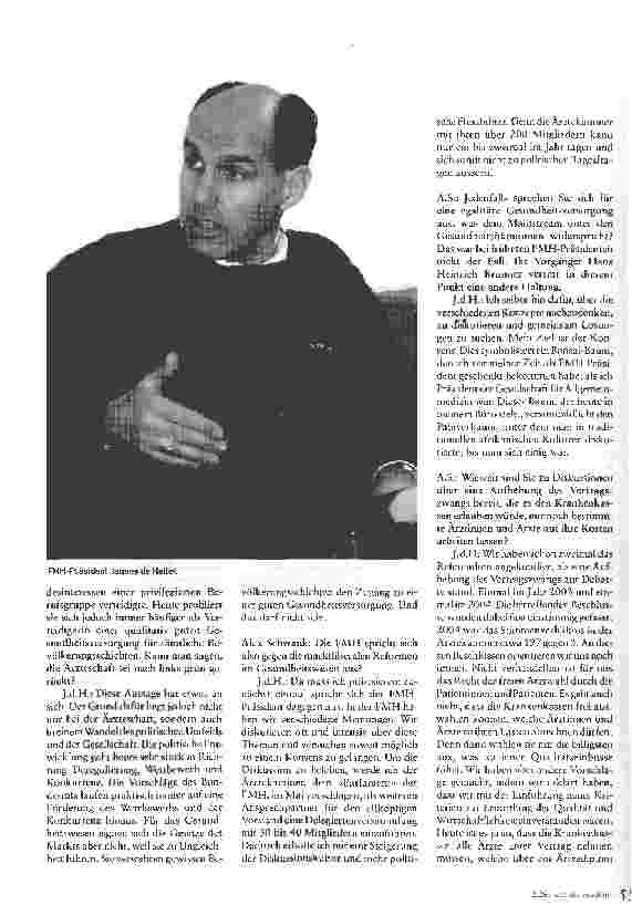 Vorschauseite 2: Rückt die Ärzteschaft politisch nach links?