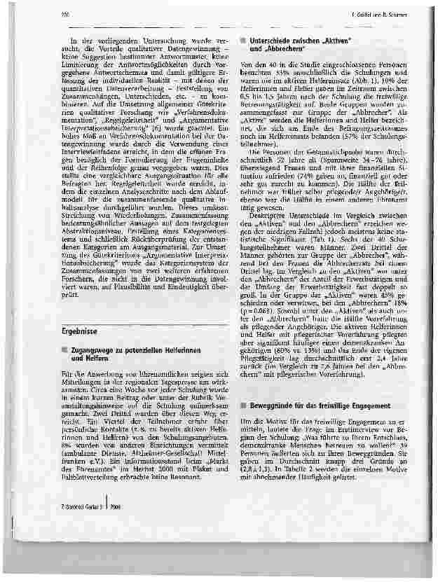 Vorschauseite 4: Freiwillige Helferinnen und Helfer zur Entlastung der Angehörigen demenzkranker Menschen