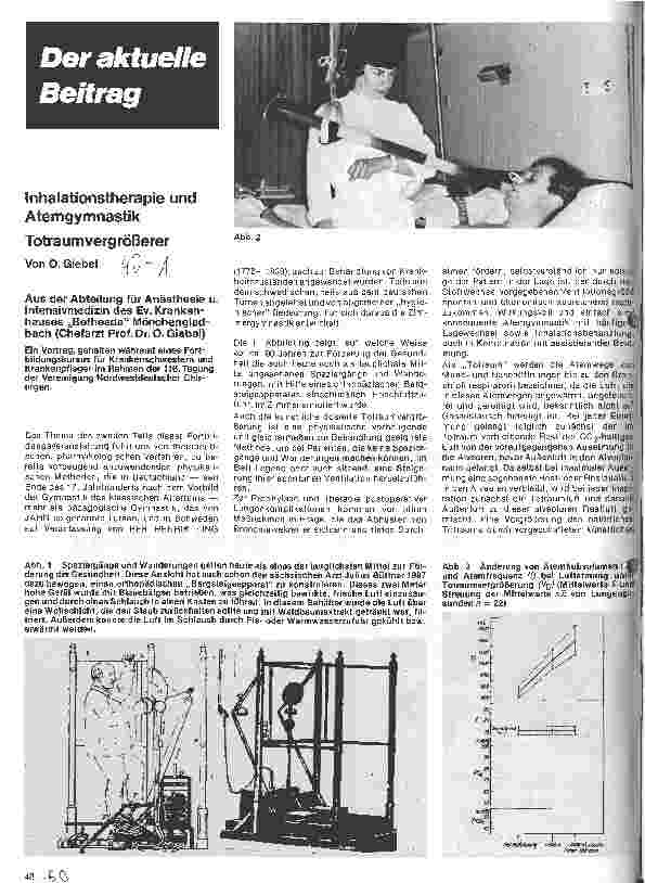 Vorschauseite 1: Inhalationstherapie und Atemgymnastik Totraumvergrößerer