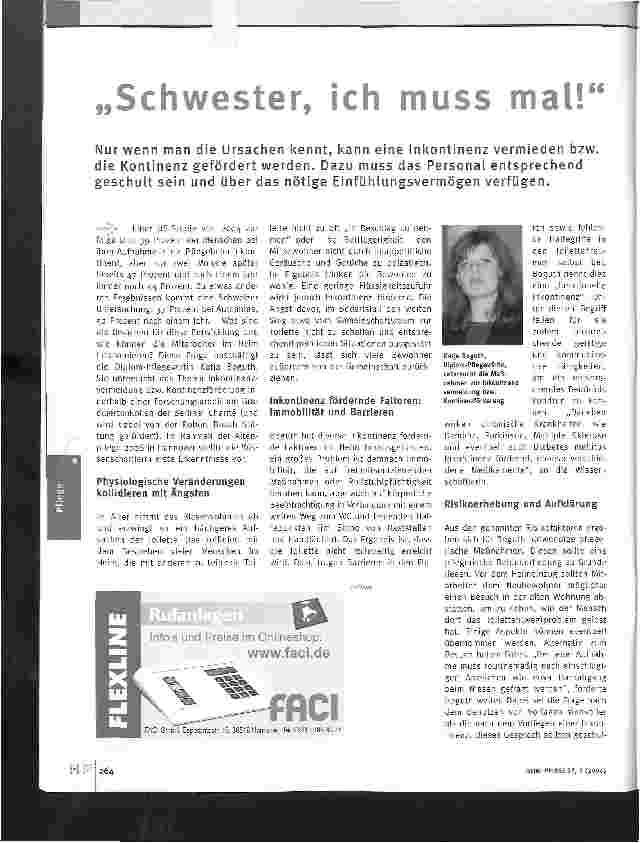 Vorschauseite 1: Schwester, ich muss mal!
