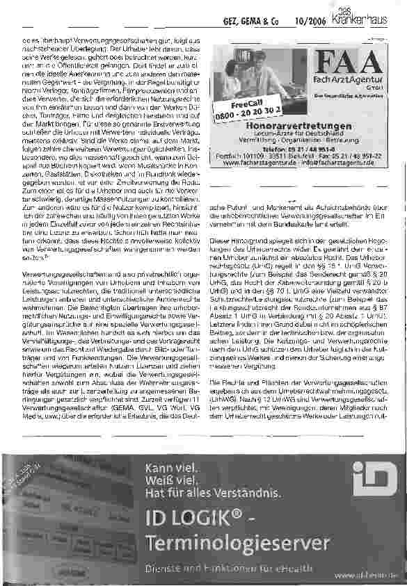 Vorschauseite 2: GEZ, GEMA & Co. - warum Patientenfernsehen immer teurer wird