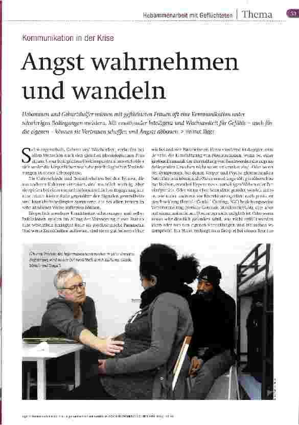 Vorschauseite 1: Angst wahrnehmen und wandeln