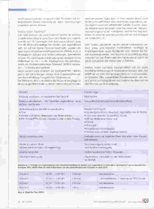 Vorschauseite 2: Inclusion von Kindern mit chronischen Erkrankungen oder Behinderungen im Schulsystem