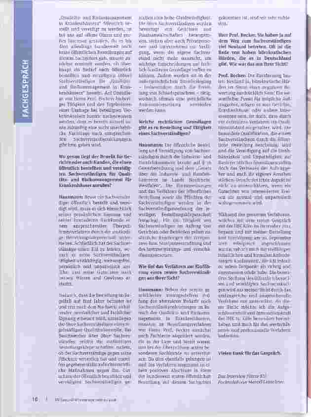 Vorschauseite 3: Der „Werdegang“ zum Sachverständigen