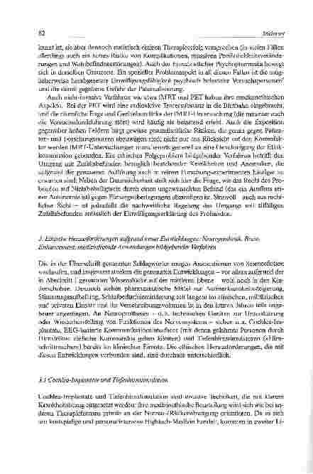 Vorschauseite 3: Neurowissenschaften und Ethik: Was müssen wir neu (be-)denken?