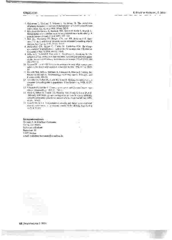 Vorschauseite 4: Reversible Störungen der Kontinenz im Alter