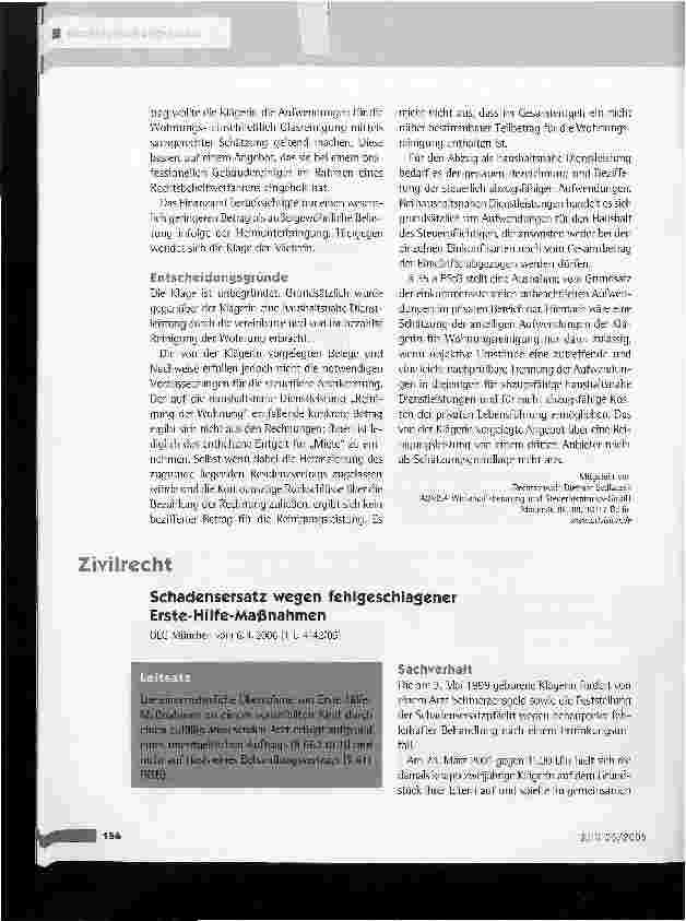 Vorschauseite 2: Steuermindernde Berücksichtigung von haushaltsnahen Dienstleistungen