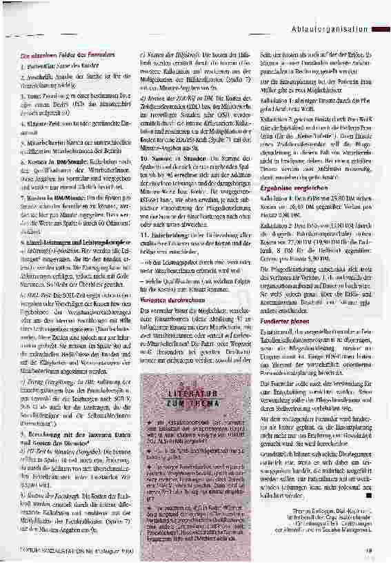 Vorschauseite 3: Damit es sich rechnet Formular zur Berechnung von Einsätzen