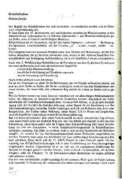 Vorschauseite 1: Rehabilitation