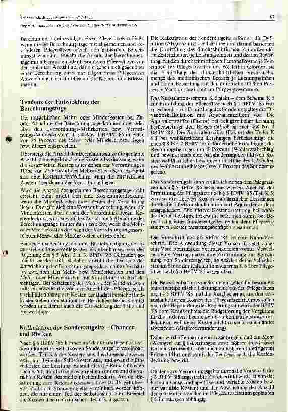 Vorschauseite 6: Anmerkungen zu Einzelvorschriften der BPFLV und zum KLN