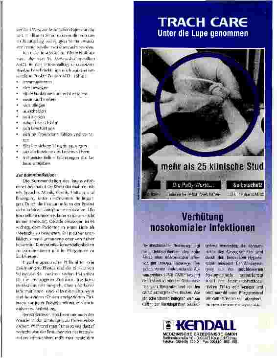 Vorschauseite 3: Pflege-Ethik Eine Notwendigkeit auf der Intensivstation?
