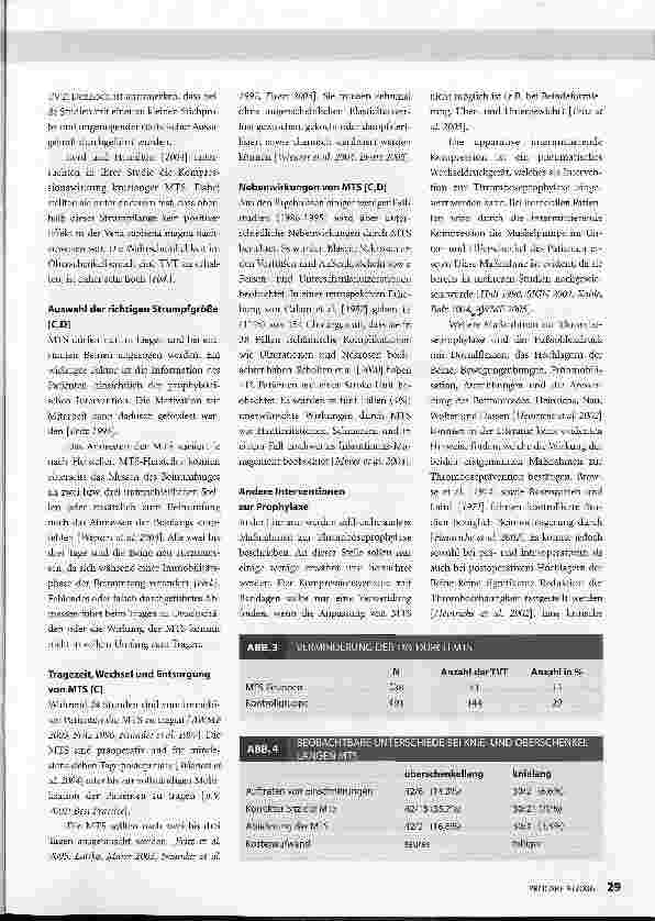 Vorschauseite 4: Problem aus der Praxis - Thromboseprophyiaxe mit Medizinischen Thromboseprophylaxestrümpfen -eine Literaturrecherche zur Pflegeintervention
