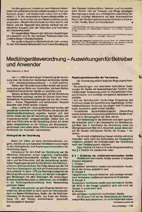 Vorschauseite 4: Intensivpflegerische Versorgung und psychische Betreuung Schwerstunfallverletzter