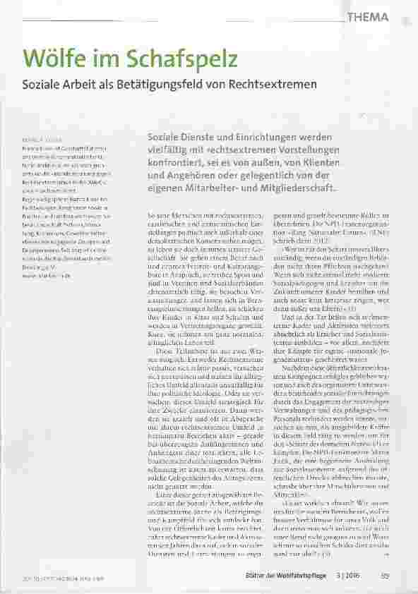 Vorschauseite 1: Wölfe im Schafspelz