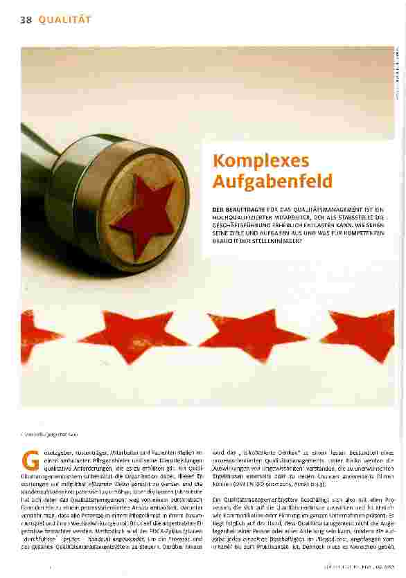 Vorschauseite 1: Komplexes Aufgabenfeld