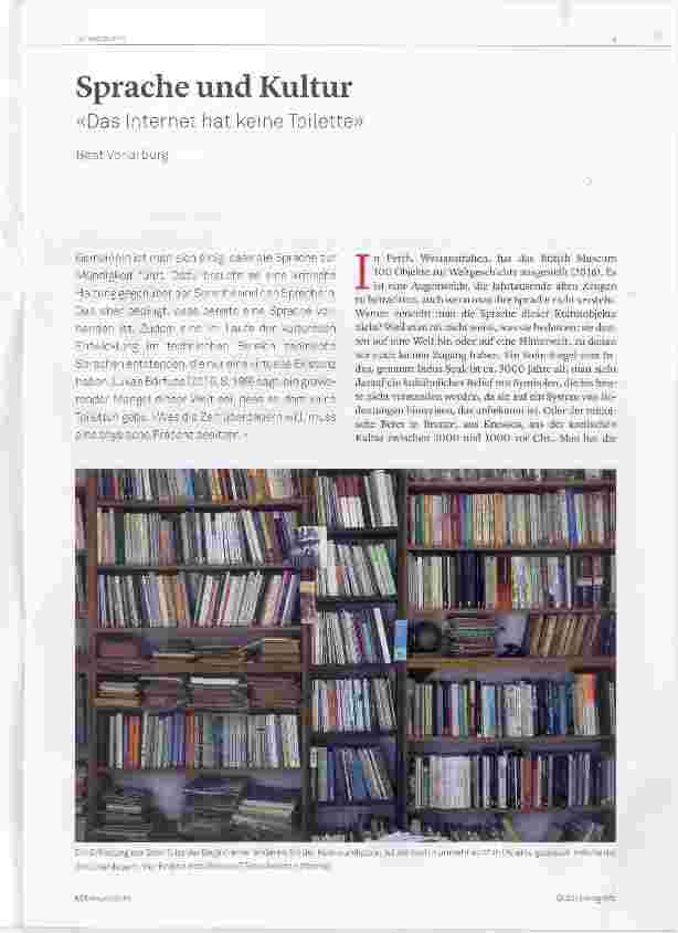 Vorschauseite 1: Sprache und Kultur