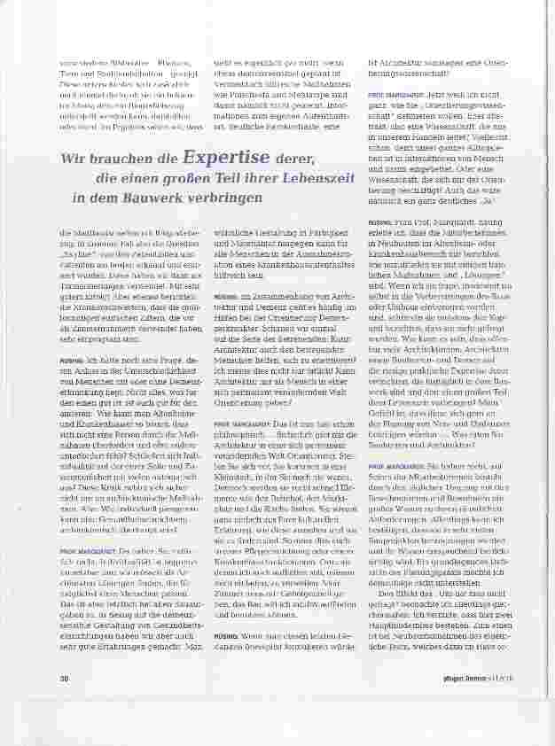 Vorschauseite 3: Ist Architektur eine Orientierungswissenschaft?