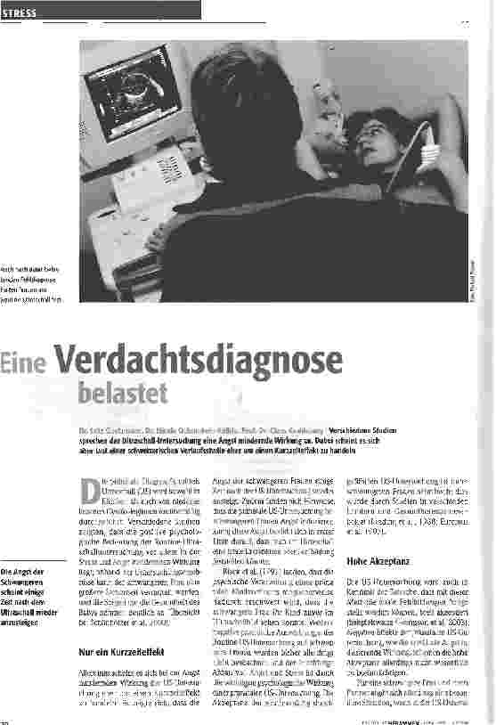 Vorschauseite 1: Eine Verdachtsdiagnose bealstet