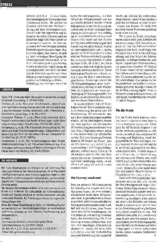 Vorschauseite 3: Eine Verdachtsdiagnose bealstet