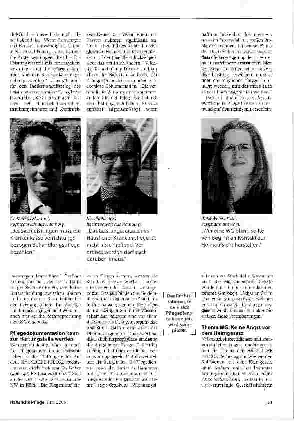Vorschauseite 2: Den Kassen die Hand und die Stirn bieten