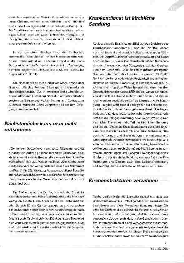 Vorschauseite 3: Gottes Liebe leben