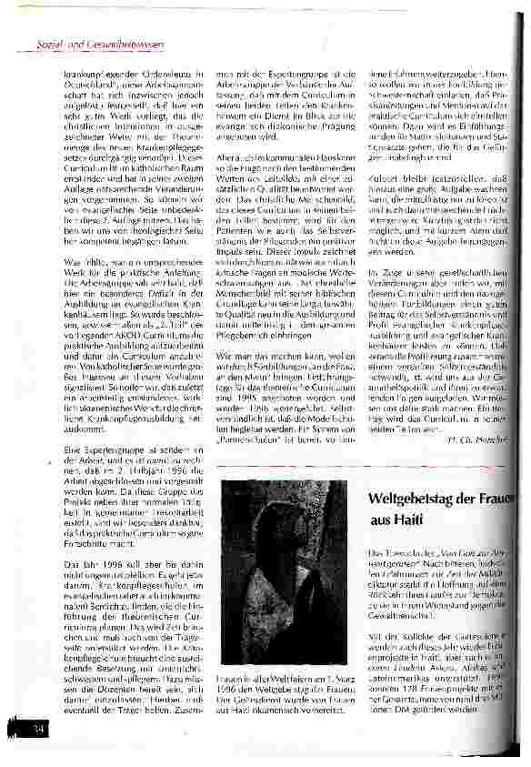 Vorschauseite 2: Ein evangelisches Curriculum für die Krankenpflegeausbildung Ein Beitrag für das Profil evangelischer Kranenhäuser