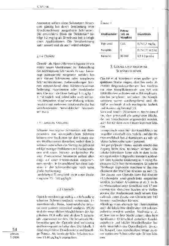 Vorschauseite 3: POSTOPERATIVE SCHMERZTHERAPIE BEI KINDERN