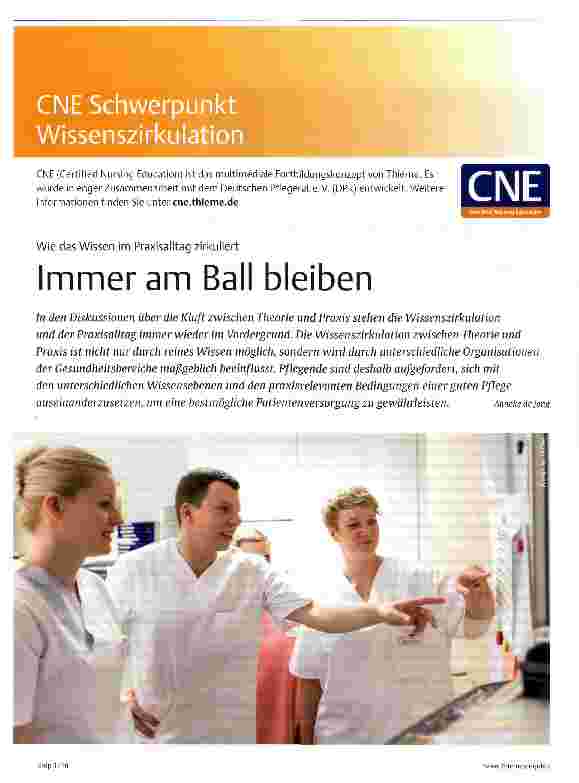 Vorschauseite 1: Immer am Ball bleiben