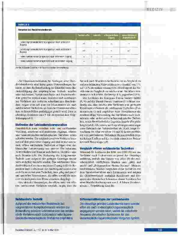 Vorschauseite 4: Evidenzbasierte Behandlung der Leistenhernie des Erwachsenen