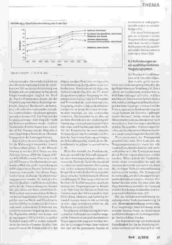 Vorschauseite 6: Chancen, Risiken und Grenzen einer Qualitätsorientierten Vergütung im internationalen Kontext Ein Modell für Deutschland?