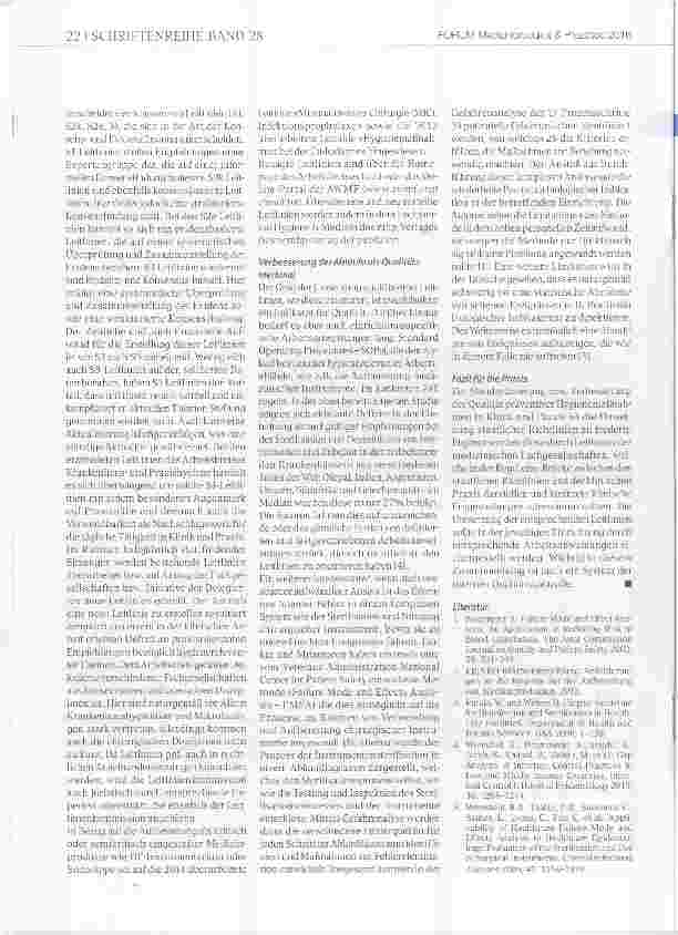 Vorschauseite 2: Präventive Medizin in der Krankenhausund Praxishygiene eine Standortbestimmung