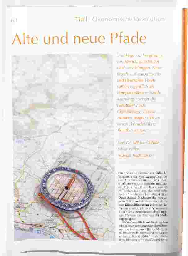 Vorschauseite 1: Alte und neue Pfade