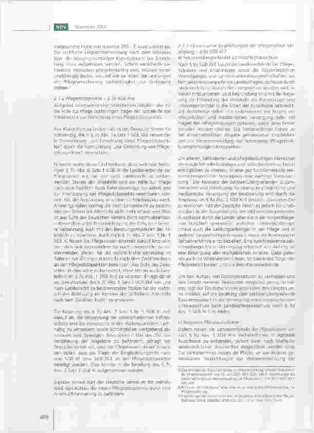 Vorschauseite 3: Stellungnahme des Deutschen Vereins zum Gesetzentwurf der Bundesregierung eines Dritten Gesetzes zur Stärkung der pflegerischen Versorgung und zur Änderung weiterer Vorschriften (…
