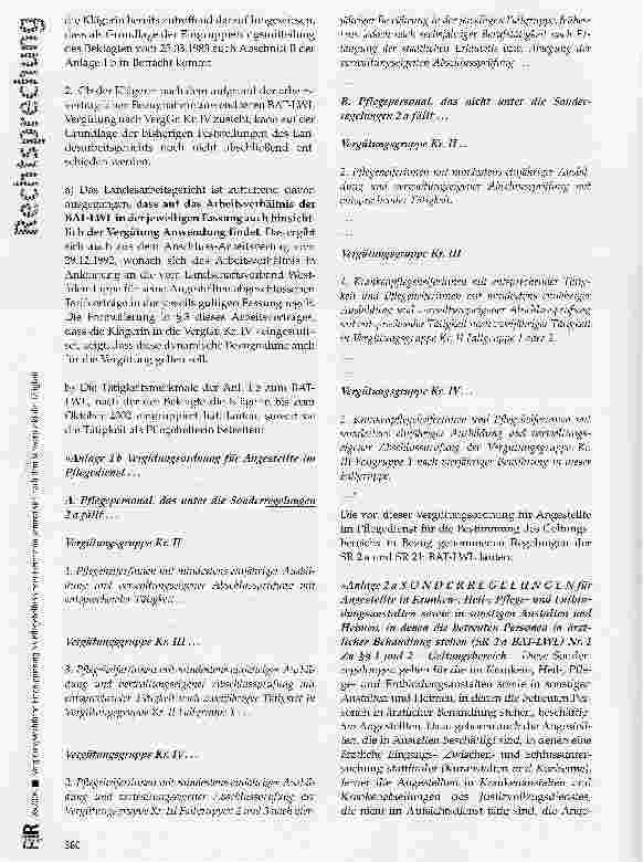 Vorschauseite 3: Vergütungsrechtliche Eingruppierung als Pflegehelferin oder Erzieher/in bemisst sich nach dem Schwerpunkt der Tätigkeit
