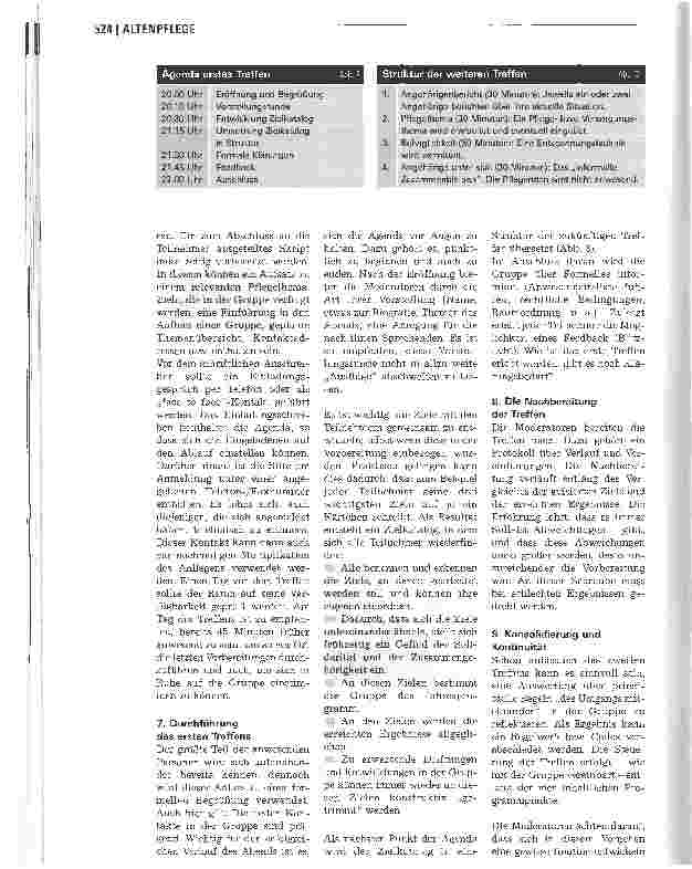 Vorschauseite 3: BetroffenenintegrationAufbau einer Angehörigengruppe