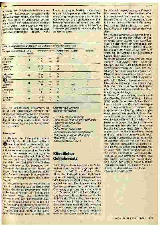 Vorschauseite 3: Skelettveränderungen bei Antiepileptikamedikation