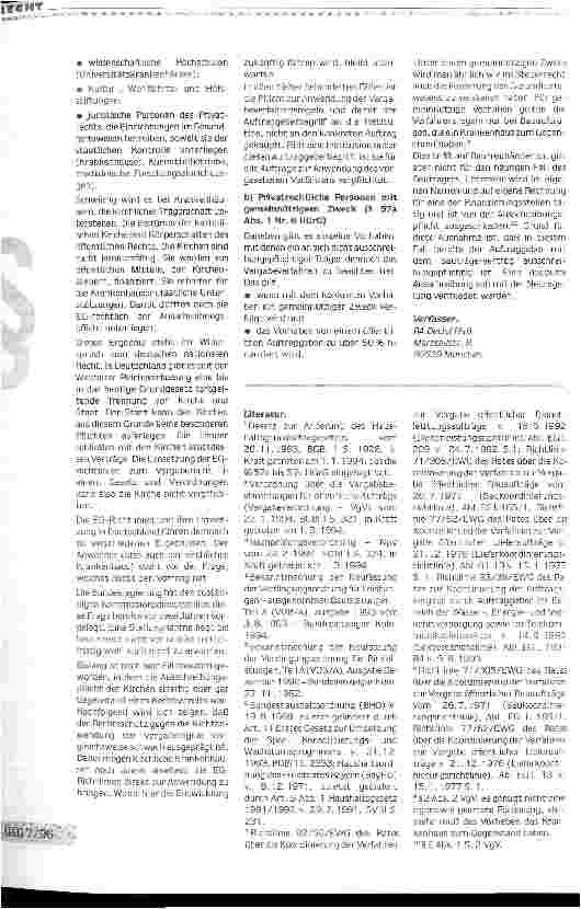 Vorschauseite 3: Vergabe von Bau-, Einkaufsund Dienstleistungsaufträgen durch Krankenhäuser - Teil I