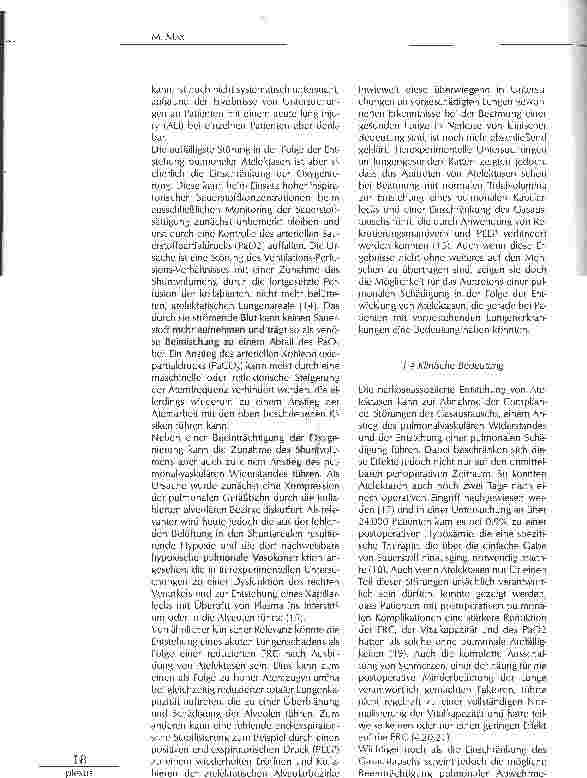 Vorschauseite 4: PERIOPERATIVE PULMONALE RISIKOREDUKTION