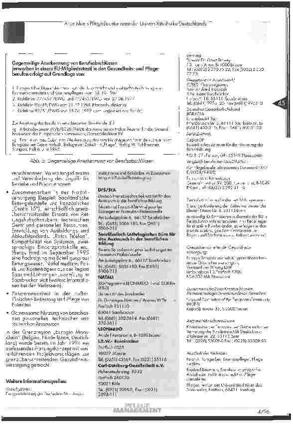 Vorschauseite 5: Universitätskliniken Homburg (Saar) und Nancy (Frankreich) kooperieren