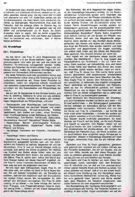Vorschauseite 4: Pflege eines Ehepaares mit Knollenblätterpilzvergiftung