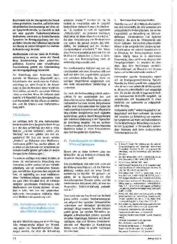 Vorschauseite 3: Freiheitsentziehung durch Medikamente nach § 1906 Abs. 4 BGB