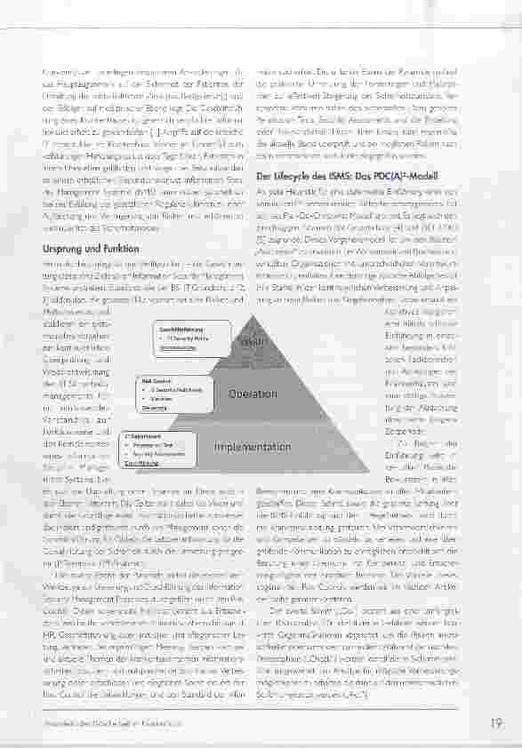Vorschauseite 2: Organisationsstruktur eines ISMS bei verteilten Verantwortlichkeiten