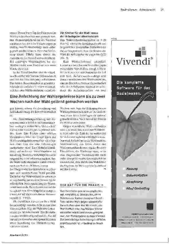 Vorschauseite 2: Betriebsratswahl
