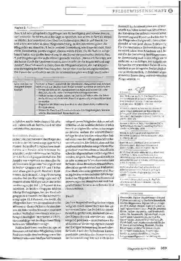 Vorschauseite 4: Individuelle Zuwendung kann kein zufälliges Beiwerk sein