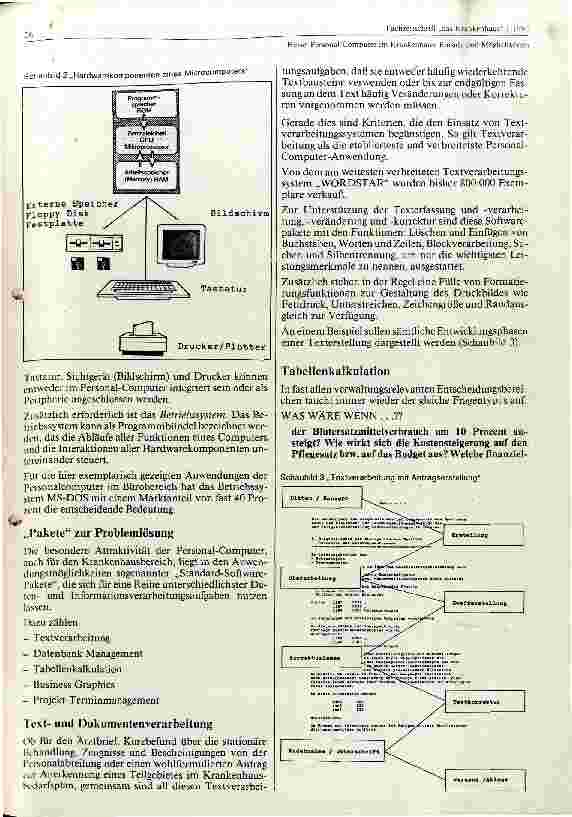 Vorschauseite 3: Personalcomputer im Krankenhaus Einsatz und Möglichkeiten