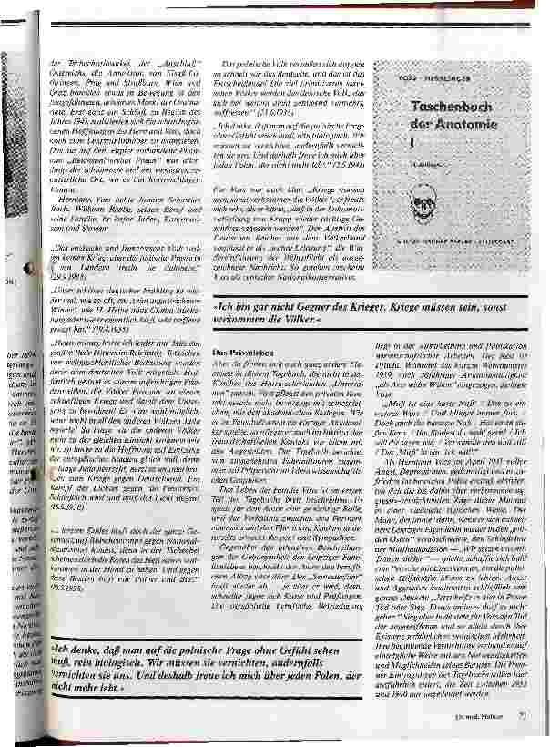 Vorschauseite 2: Tagebuch eines Anatomen