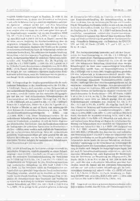 Vorschauseite 3: Krankenversicherungsrecht Vergütung von Krankenhausleistungen