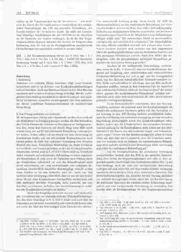 Vorschauseite 4: Krankenversicherungsrecht Vergütung von Krankenhausleistungen